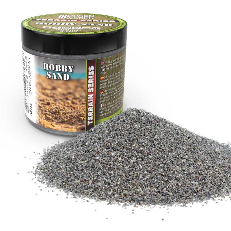GSW Thin Hobby Sand (Dark Grey) 200ml