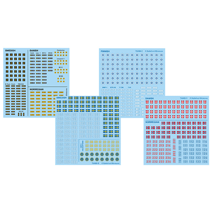 TNA950: Nordic Forces Decals