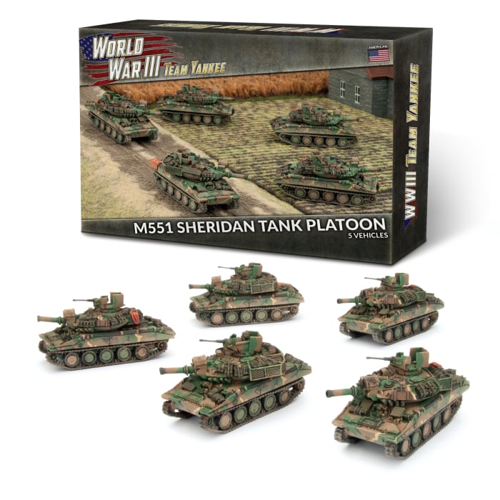 TUBX17: M551 Sheridan Tank Platoon