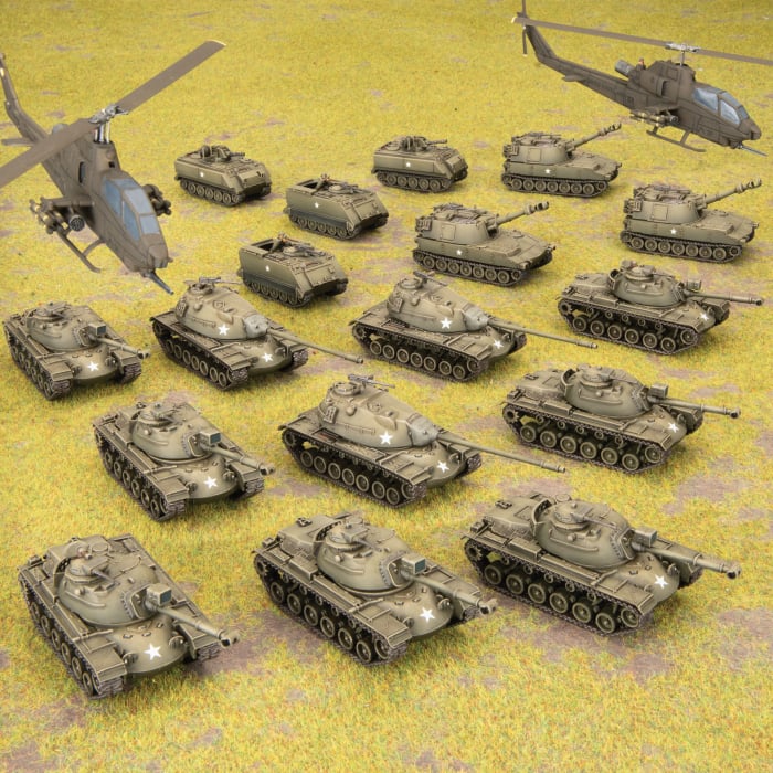 TUSAB07 M48 Patton Tank Company