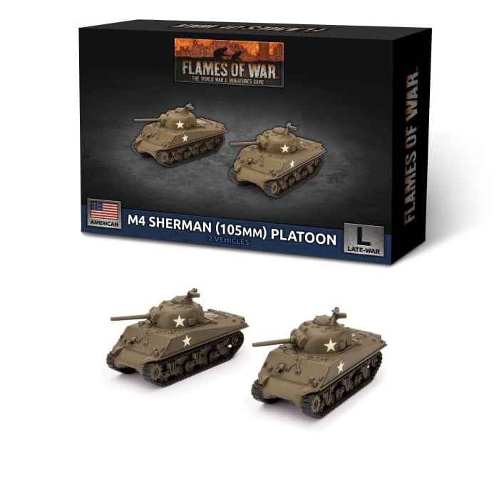 UBX71: M4 Sherman (105mm) Platoon