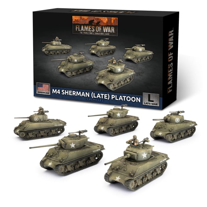 UBX88: M4 Sherman (Late) Platoon