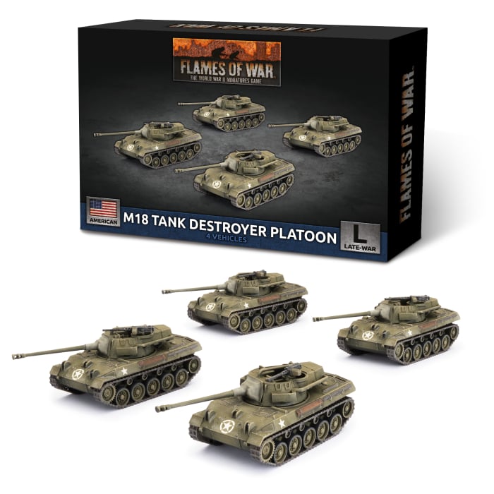 UBX93: M18 Hellcat Tank Destroyer Platoon