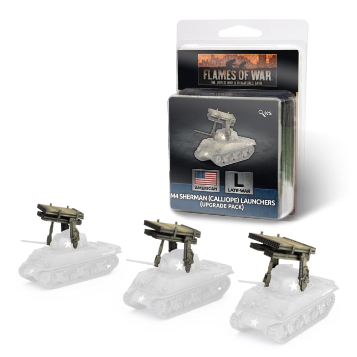 US147: M4 Sherman (Calliope) Launchers (Upgrade Pack)