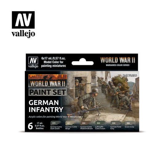 German Infantry WWII Paint Set