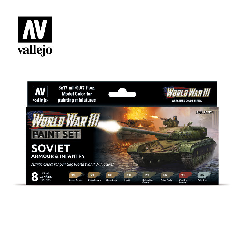 WWIII Soviet Armour & Infantry Set