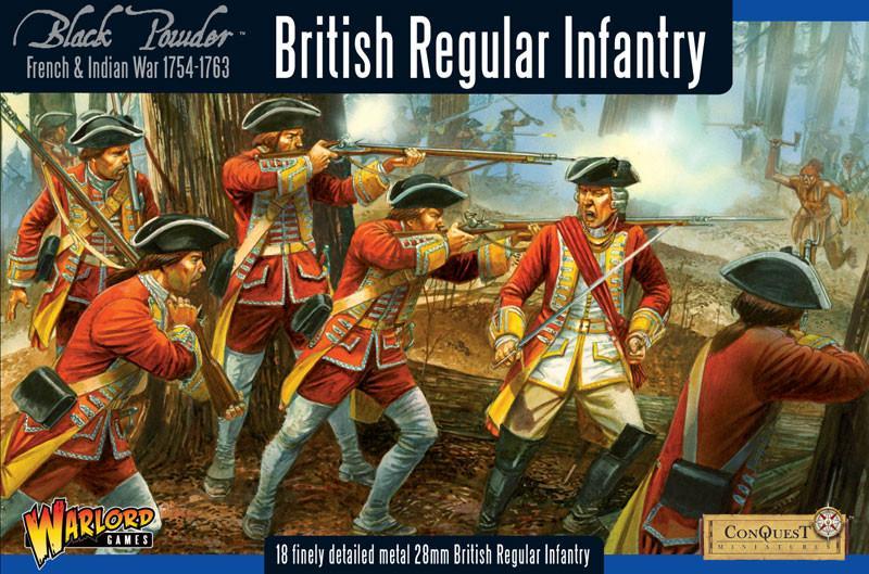 French Indian War: British Regular Infantry