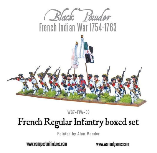 French Indian War: French Regular Infantry