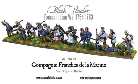 French Indian War: Compagnie Franches de la Marine