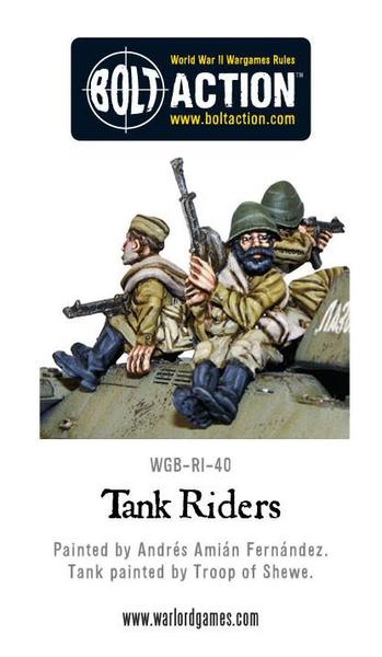 Soviet Army Tank Riders (4)