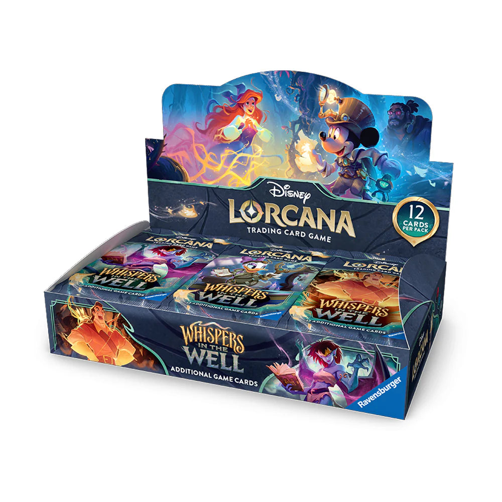 Disney Lorcana Whispers in the Well Booster Box