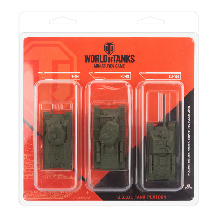 WOT64 - U.S.S.R. Tank Platoon (T-34, KV-1s, SU-100)