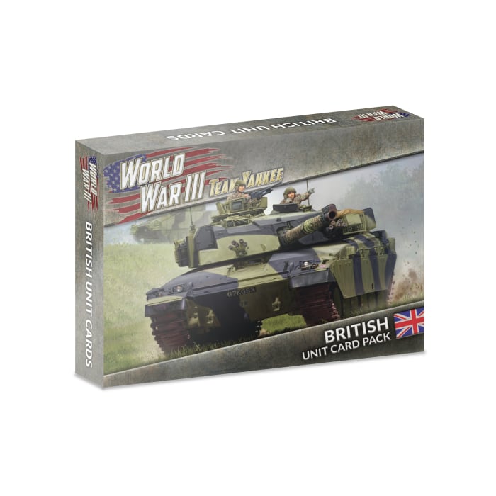 WW3-02U: British Unit Card Pack