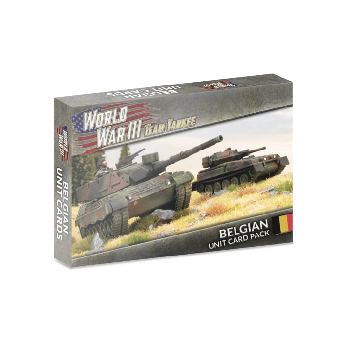 WW3-09B: Belgian Unit Card Pack