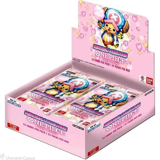 EB-01 One Piece: Extra Booster Memorial Collection Booster Box