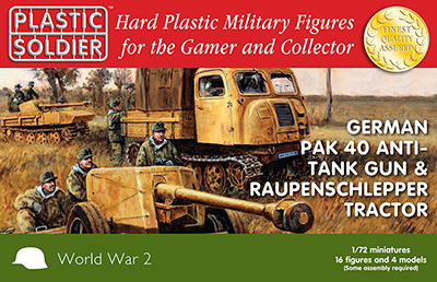 1/72nd German Pak 40 and Raupenschlepper Ost