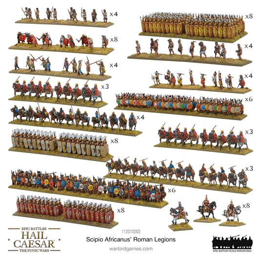 Scipio Africanus' Roman Legions: Hail Caesar Epic Battles