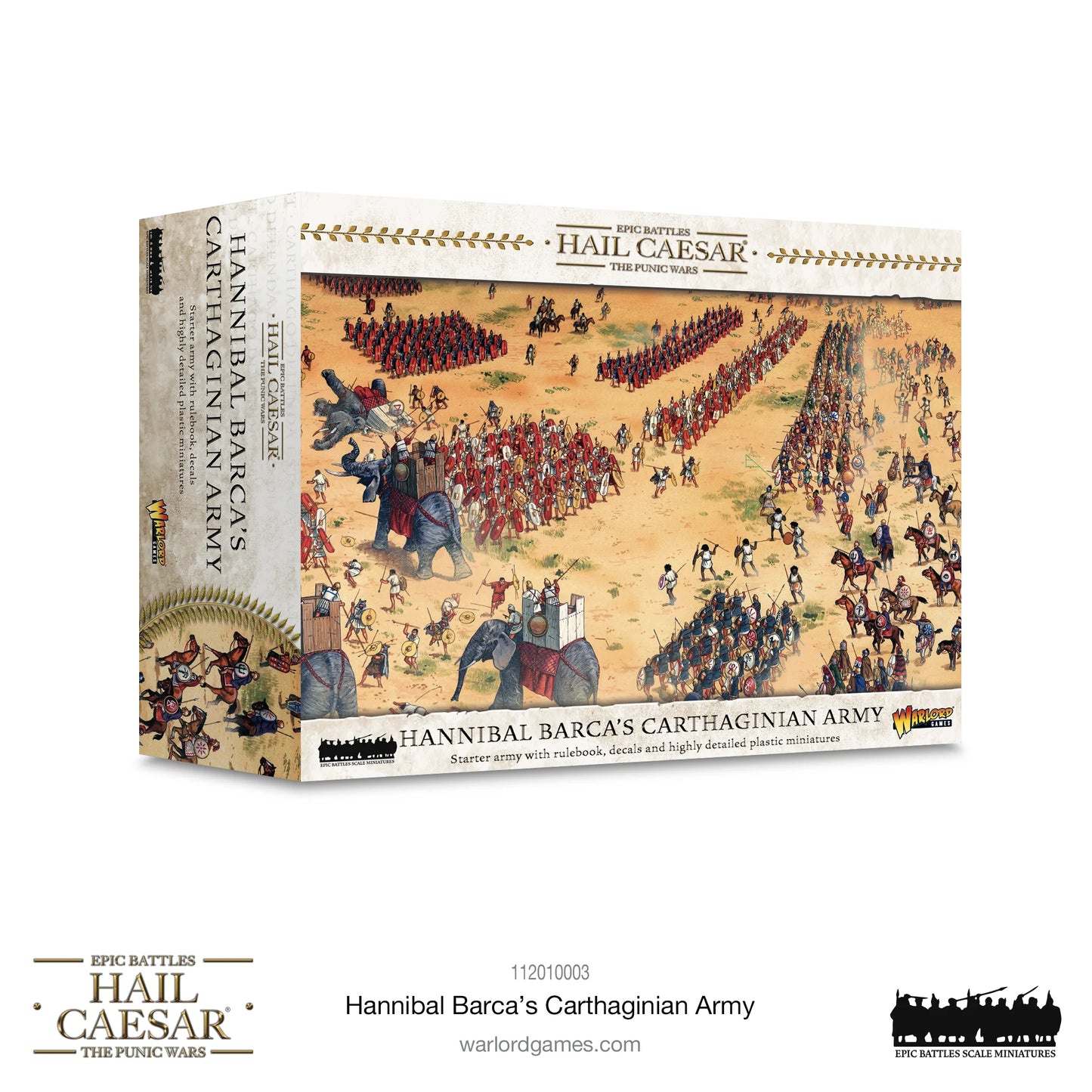 Hannibal Barca's Carthaginian Army: Hail Caesar Epic Battles