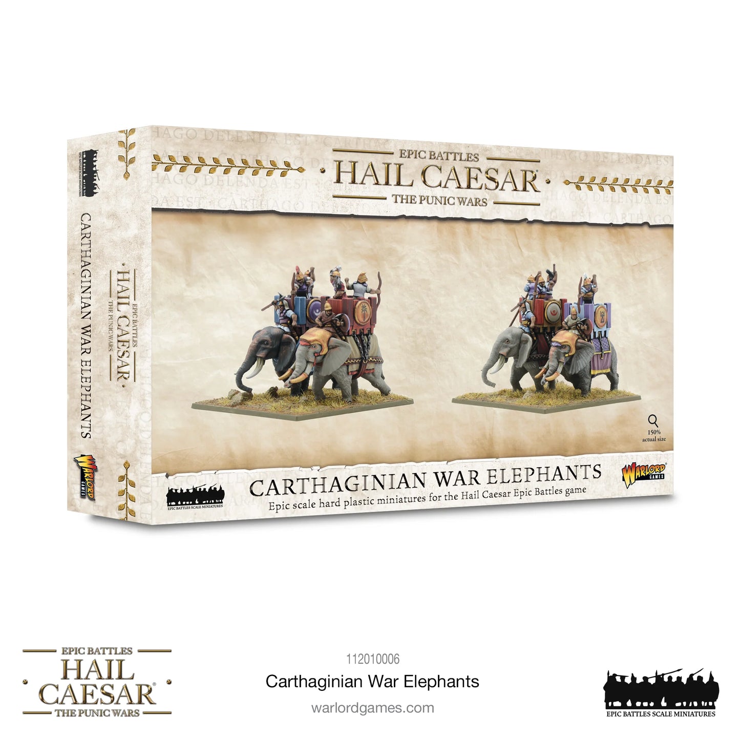 Carthaginian War Elephants: Hail Caesar Epic Battles