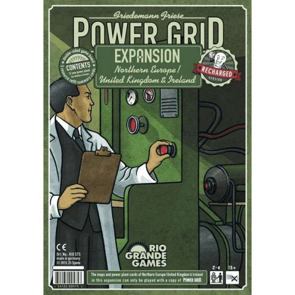 Power Grid: Northern Europe/UK & Ireland 2nd Edition