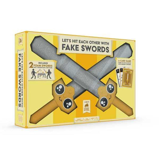 Let's Hit Each Other with Fake Swords