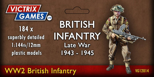12mm / 144th British Infantry & Heavy Weapons