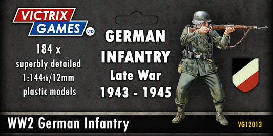 12mm / 144th German Infantry & Heavy Weapons