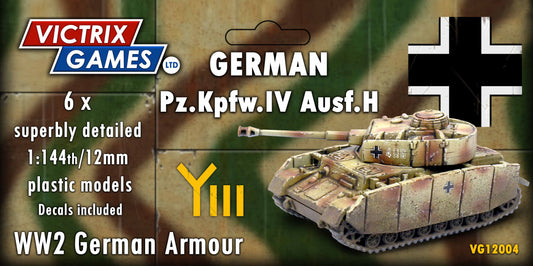 12mm / 144th German Panzer IV H