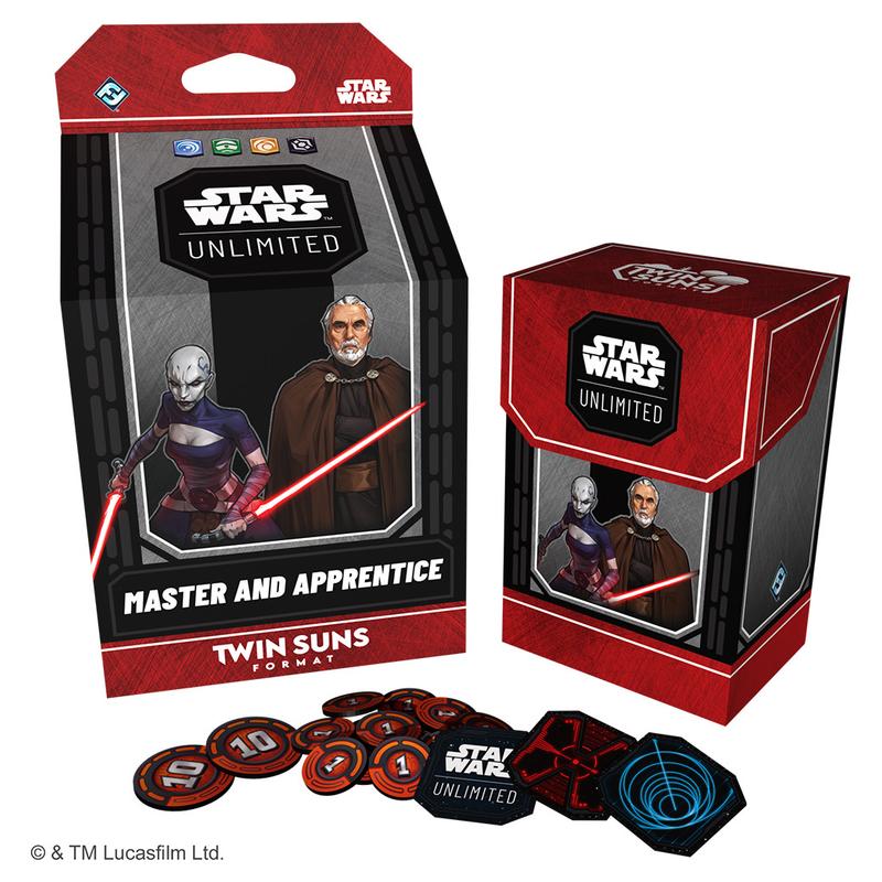 Star Wars: Unlimited - Twin Suns Deck: Master and Apprentice