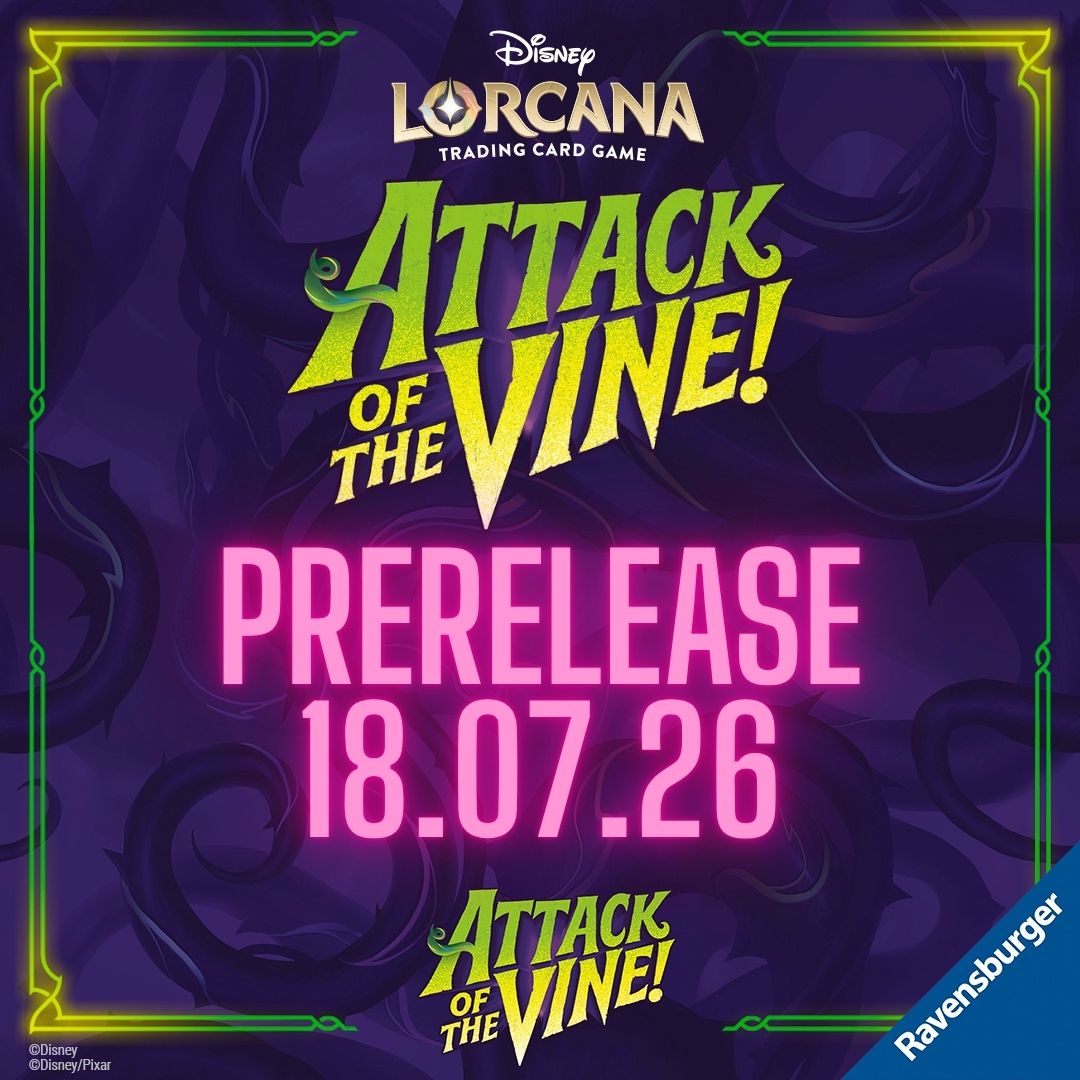 18.07.26 Lorcana: Attack Of The Vine Prerelease