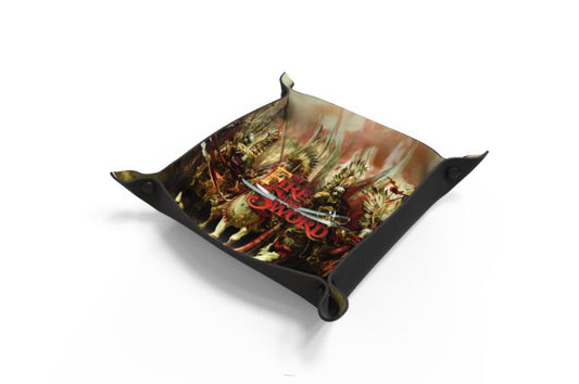 By Fire and Sword Dice Tray