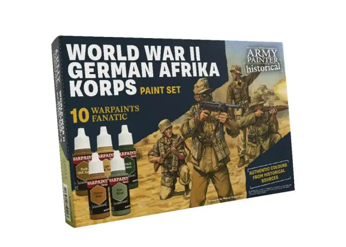Warpaints Fanatic: World War II German Afrika Korps Paint Set