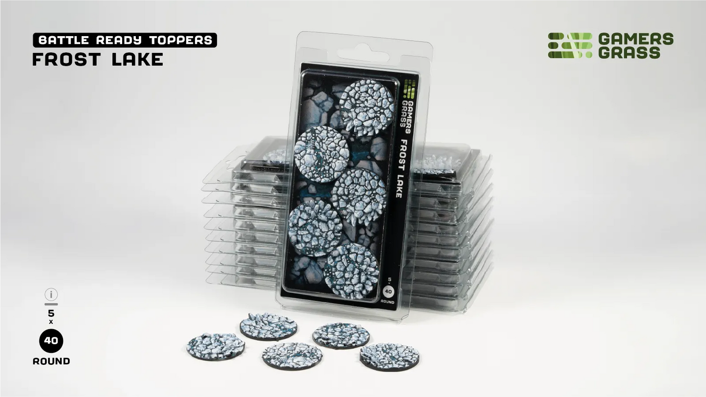 Frost Lake - Round 40mm (x5)
