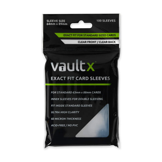 Exact Fit Card Sleeves Single Pack (100 Sleeves)