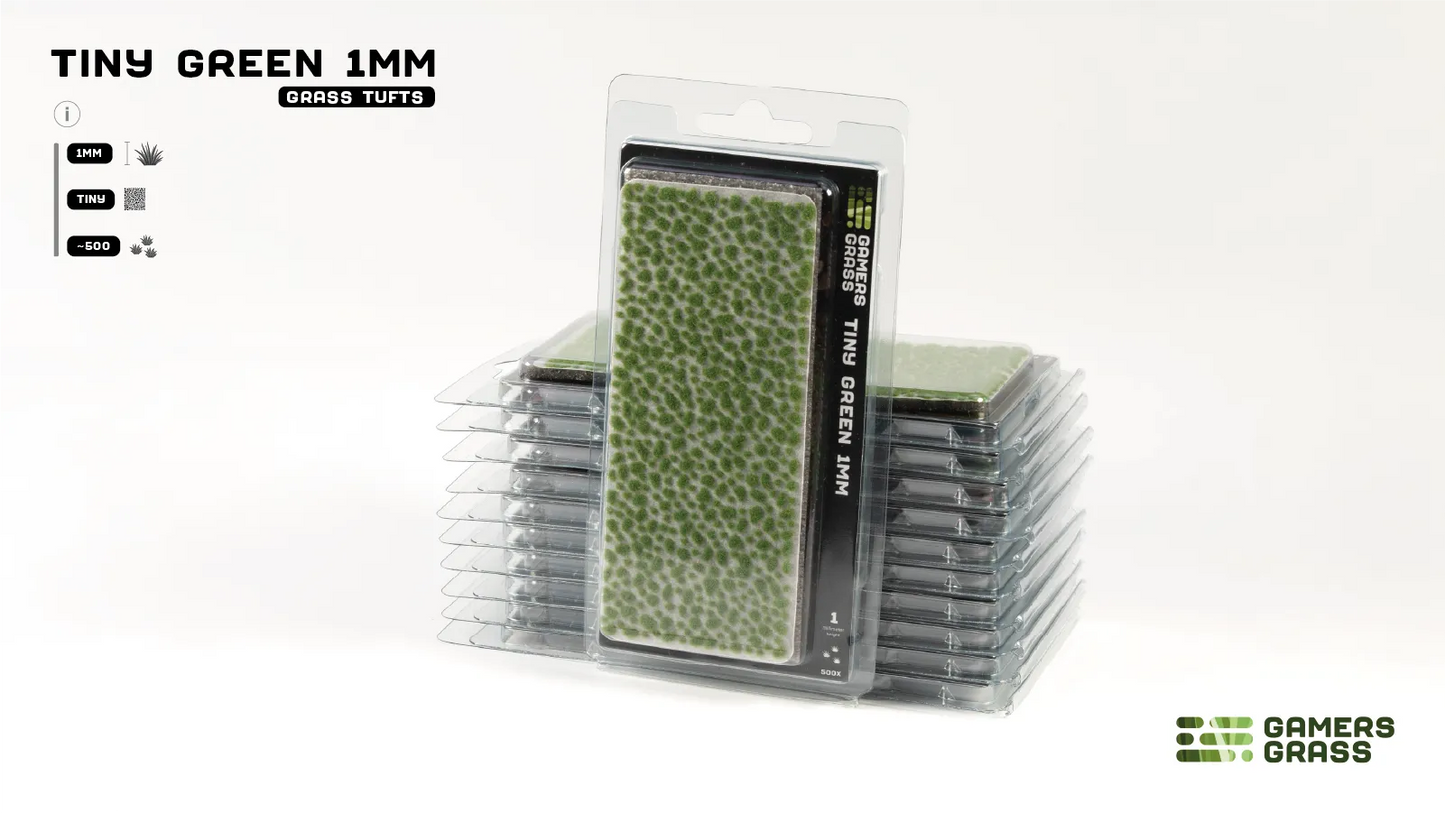 Gamers Grass Tiny Tufts Green 1mm