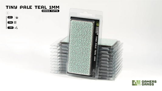 Gamers Grass Tiny Tufts Pale Teal 1mm
