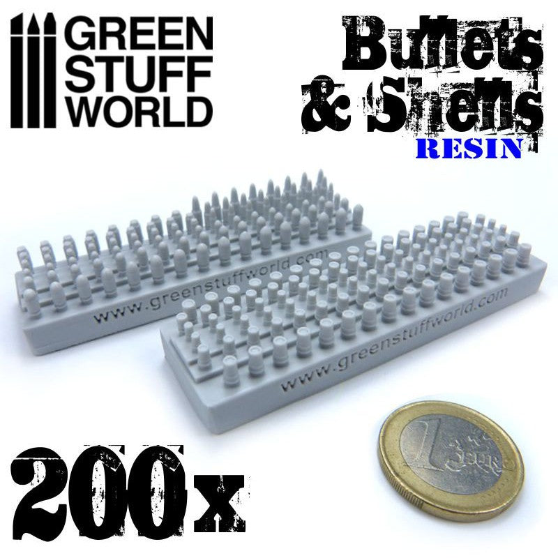 Resin Bullets and Shells