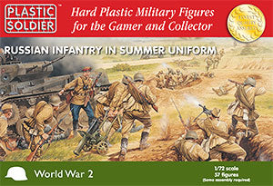 1/72nd Russian Infantry in Summer Uniform