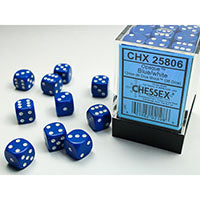 Chessex Opaque Blue/White