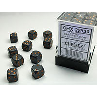 Chessex Opaque Dark Grey /Copper