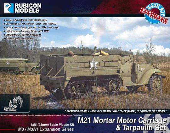 M3/M3A1 Expansion Kit – M21 MMC & Tarpaulin Set
