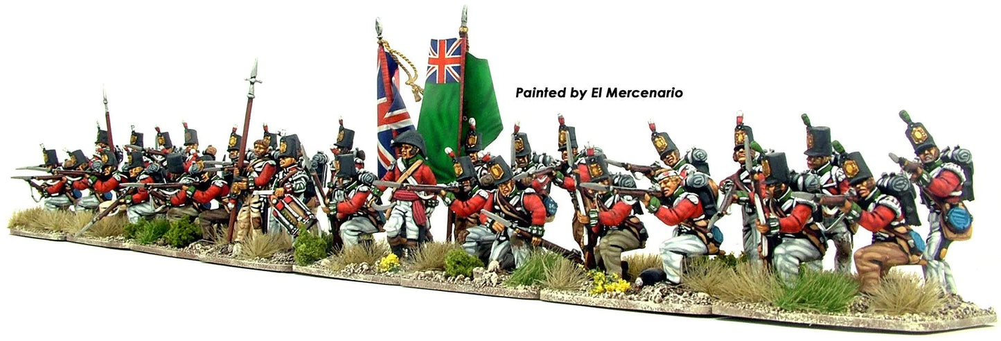 British Napoleonic Peninsular Infantry Centre Companies