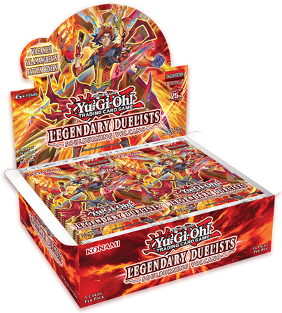 Yu-Gi-Oh: Legendary Duelists: Soulburning Volcano Booster Box