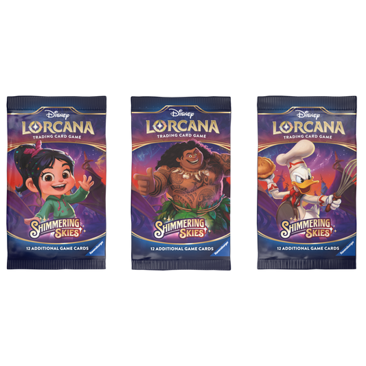 Disney Lorcana Shimmering Skies Booster Pack