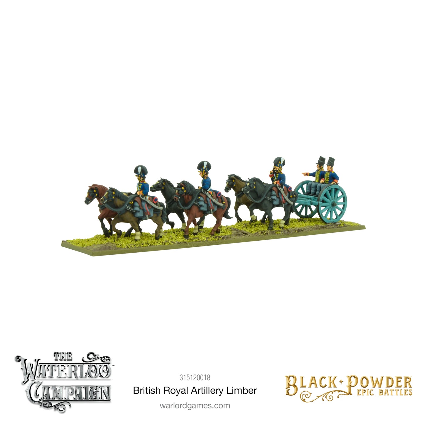 British Royal Artillery Limber - Napoleonic Epic Battles