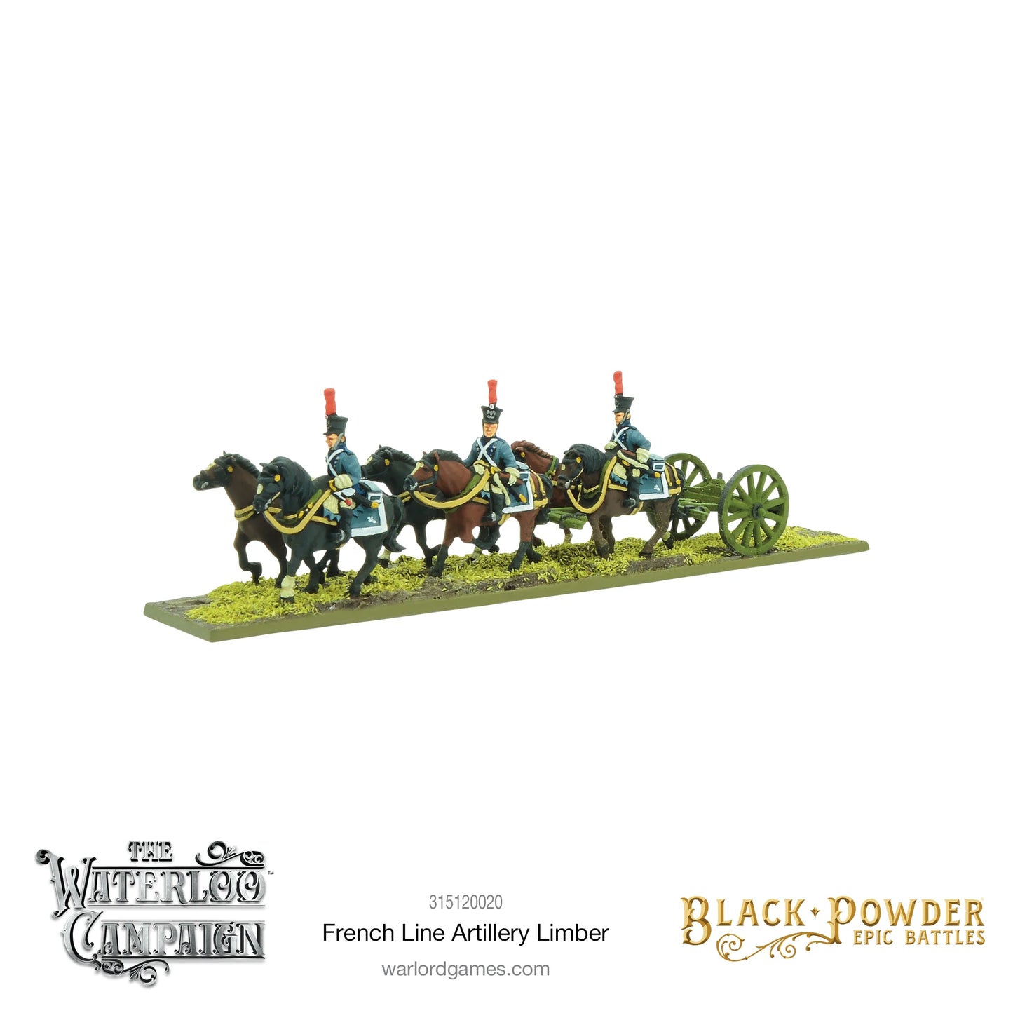 French Line Artillery Limber - Napoleonic Epic Battles