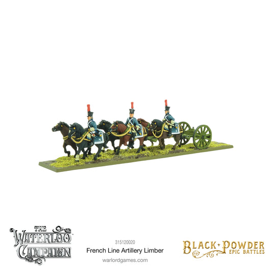 French Line Artillery Limber - Napoleonic Epic Battles
