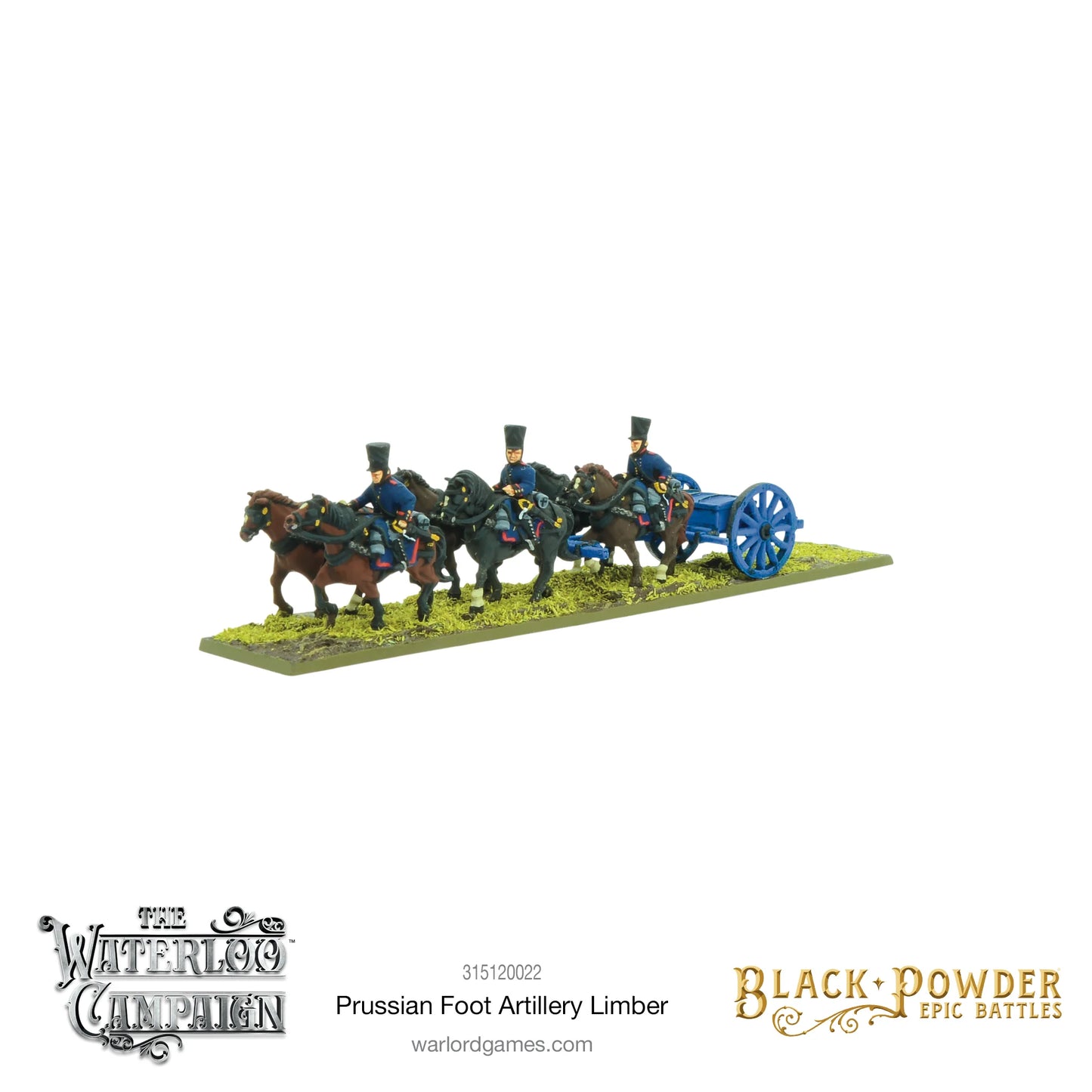 Prussian Foot Artillery Limber - Napoleonic Epic Battles