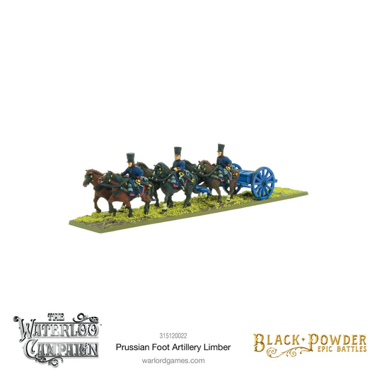 Prussian Foot Artillery Limber - Napoleonic Epic Battles