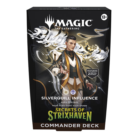 MTG: Secrets of Strixhaven Commander Deck - Silverquill Influence